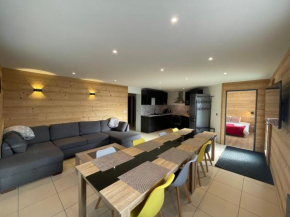 Appartement Grand Confort de 115m2 pour 8pers avec Sauna, Parking et Jardin